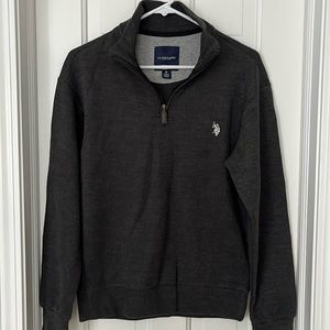 US Polo 1/4 Zip Sweater